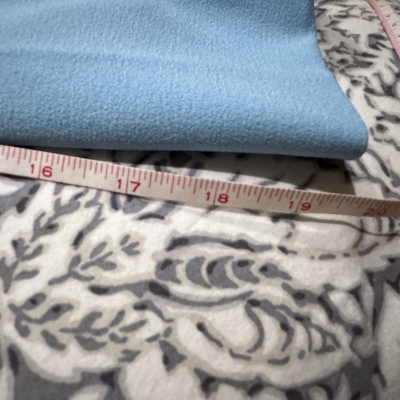 NWT Tahari Light Blue Open-Front Peplum Blazer size 14p - Picture 13 of 14